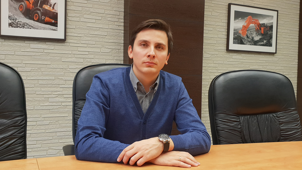Дмитрий Красавин, руководитель технической поддержки Hitachi Construction Machinery Eurasia