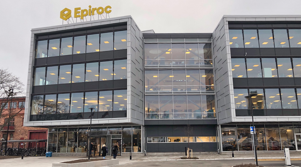 Офис компании Epiroc в Эребру