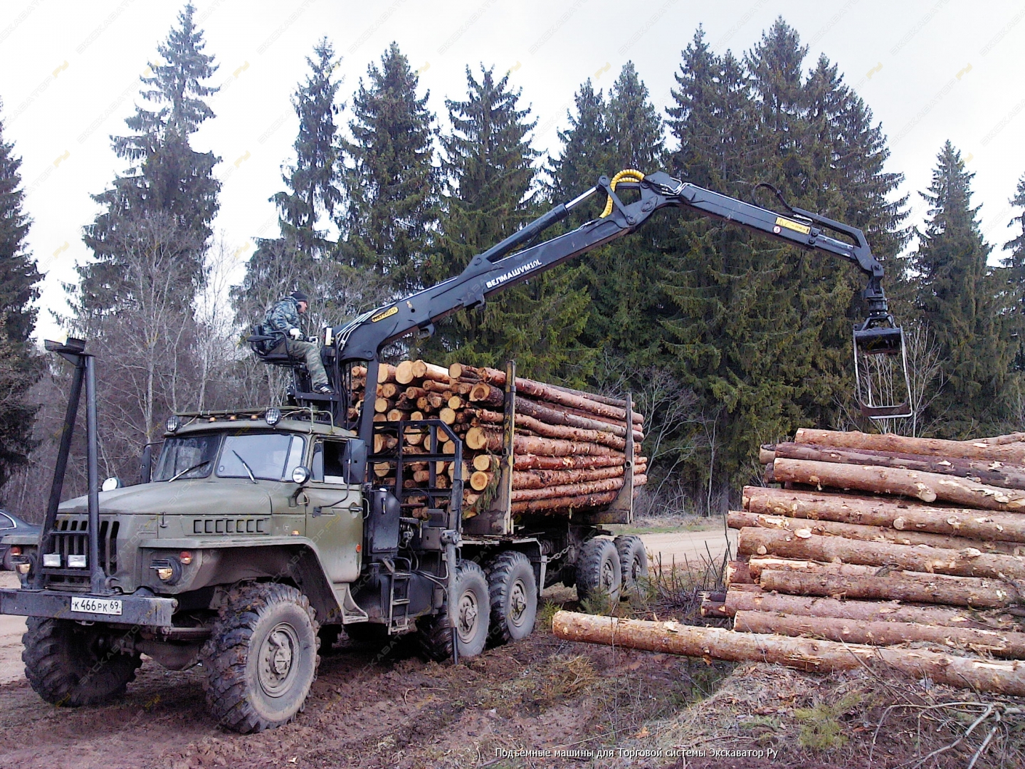 Гидроманипулятор для леса VM10L74 [2]
