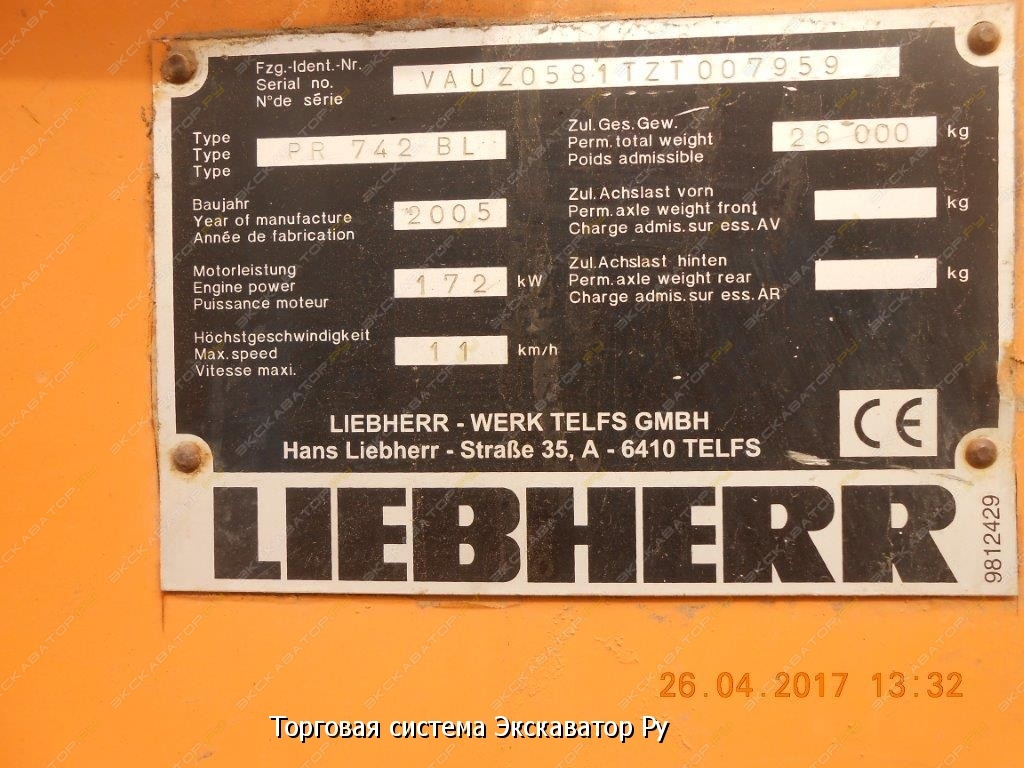 Liebherr PR 742 [1]