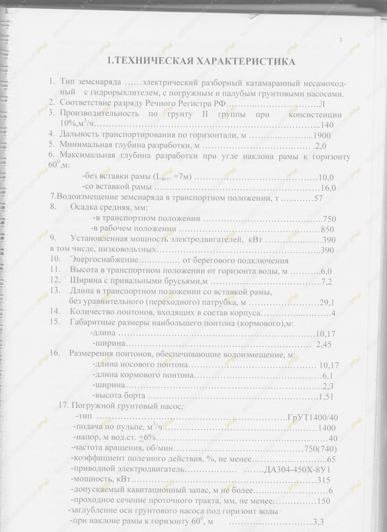 Промгидромеханизация ЗЭК 1400/40 [3]