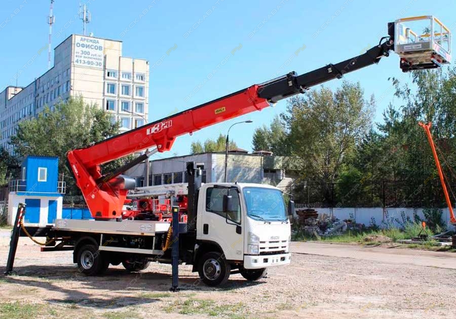 Isuzu Elf 5.2 (автогидроподъемник) [1]