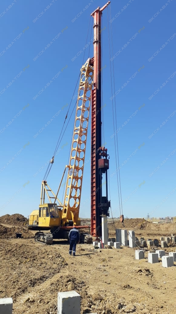 Копровая установка на базе монтажного крана ДЭК-321 [0]