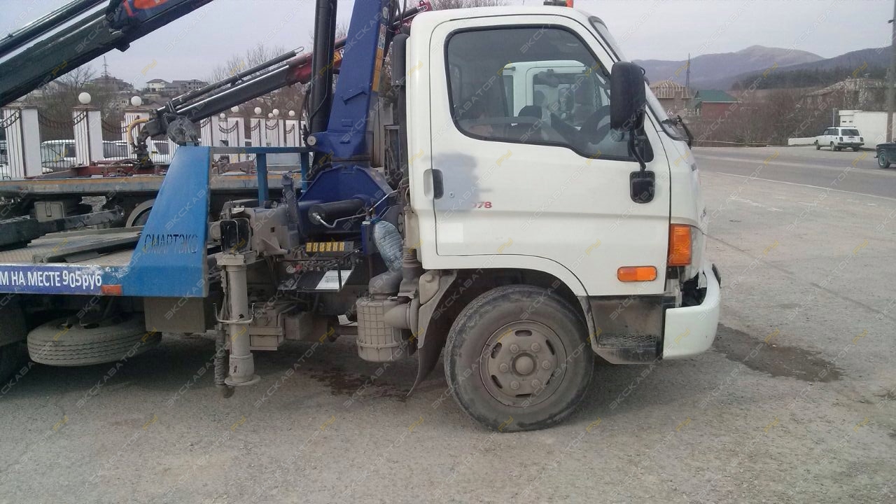 Hyundai HD-78 (сдвиж. платф. и КМУ) [14]