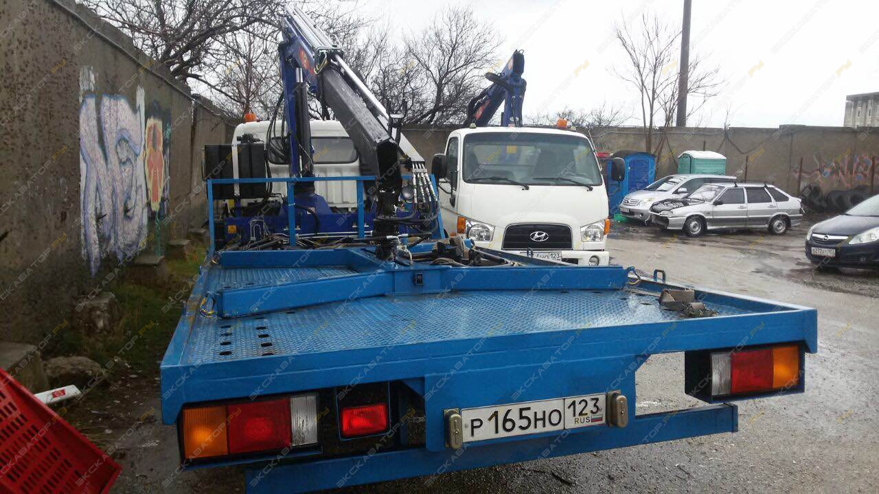 Hyundai HD-78 (сдвиж. платф. и КМУ) [9]