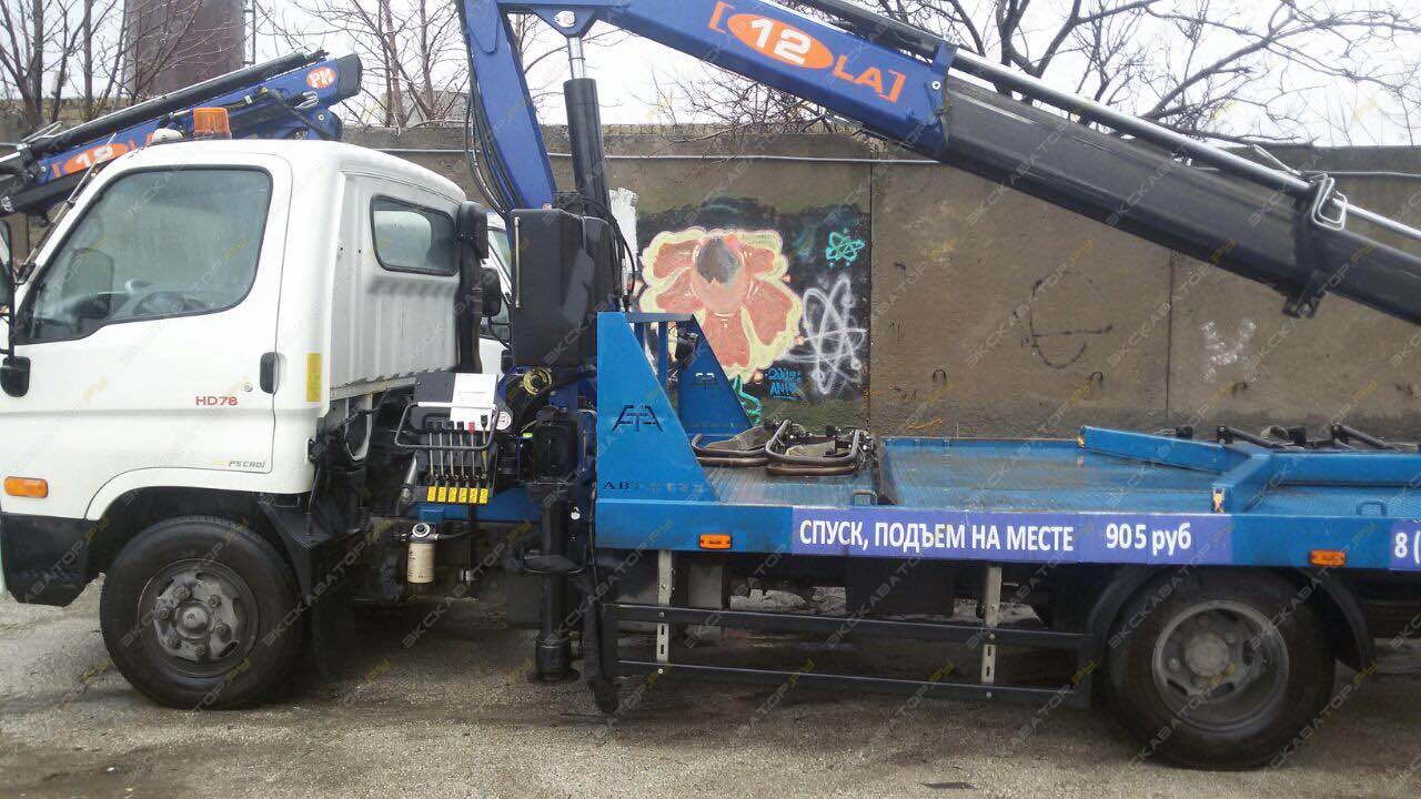 Hyundai HD-78 (сдвиж. платф. и КМУ) [1]