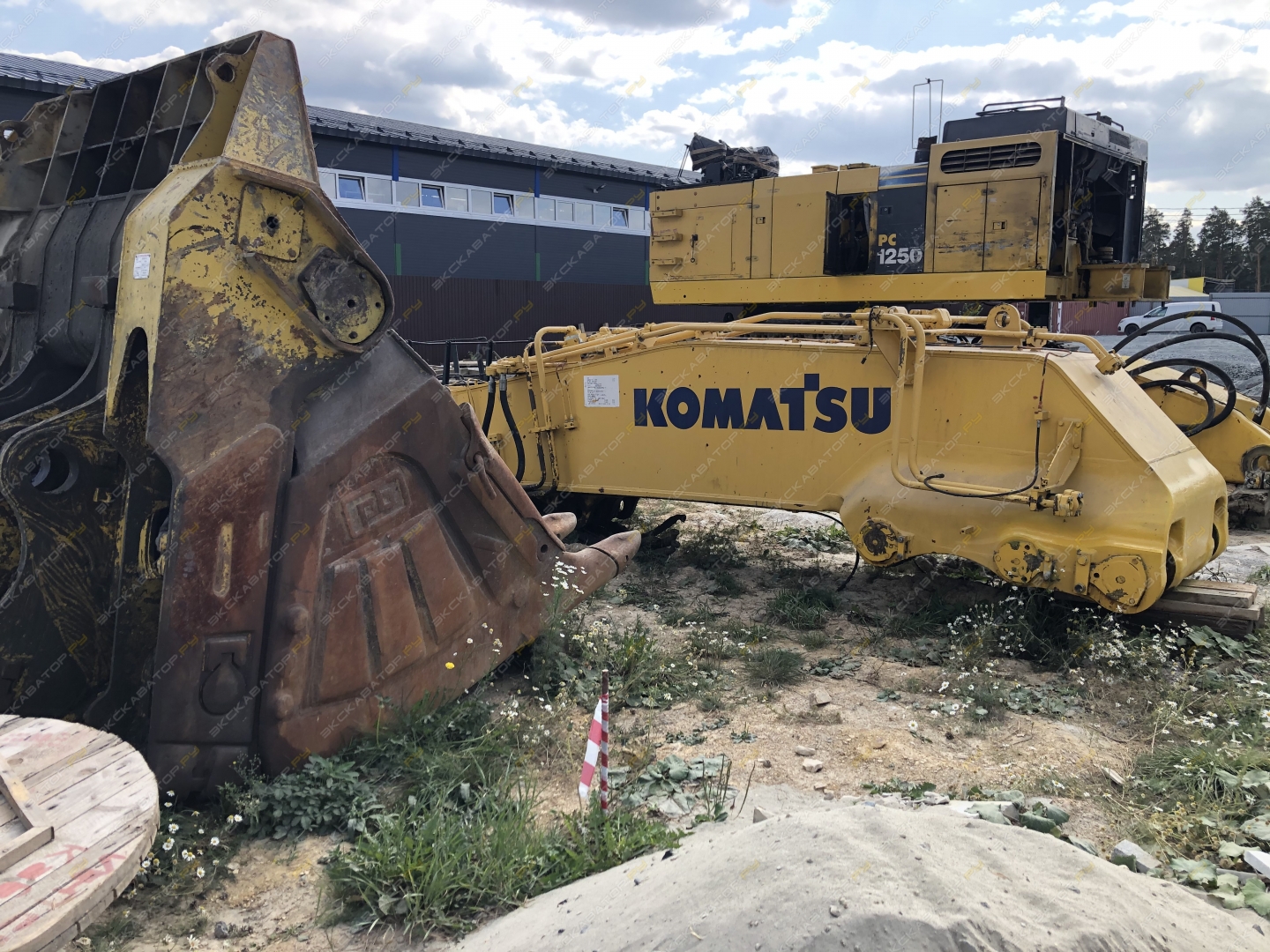 Komatsu PC1250-7 прямая лопата [0]