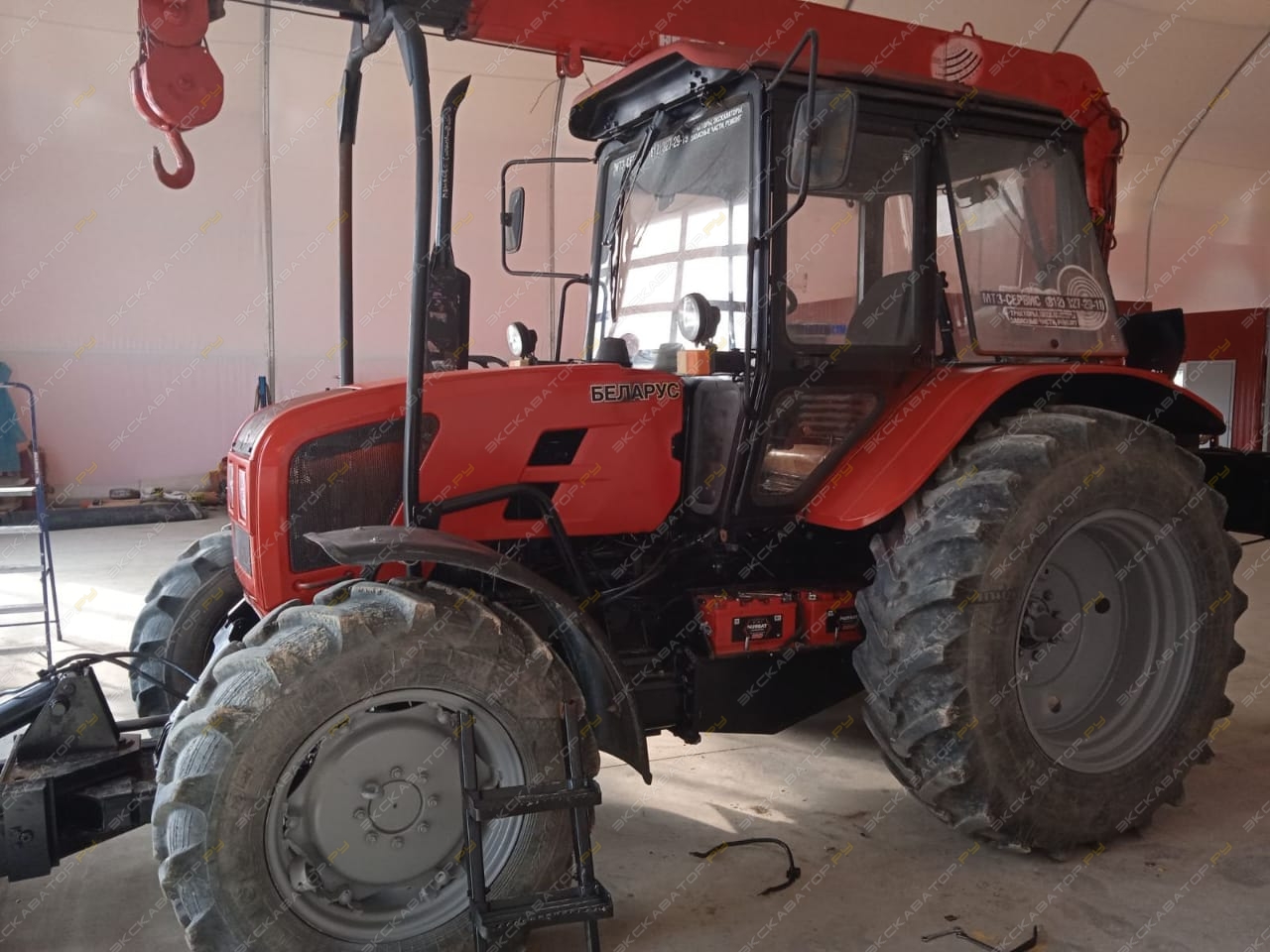 Кран-Манипулятор дэм 151 unic мтз Беларус 92П.4 [0]