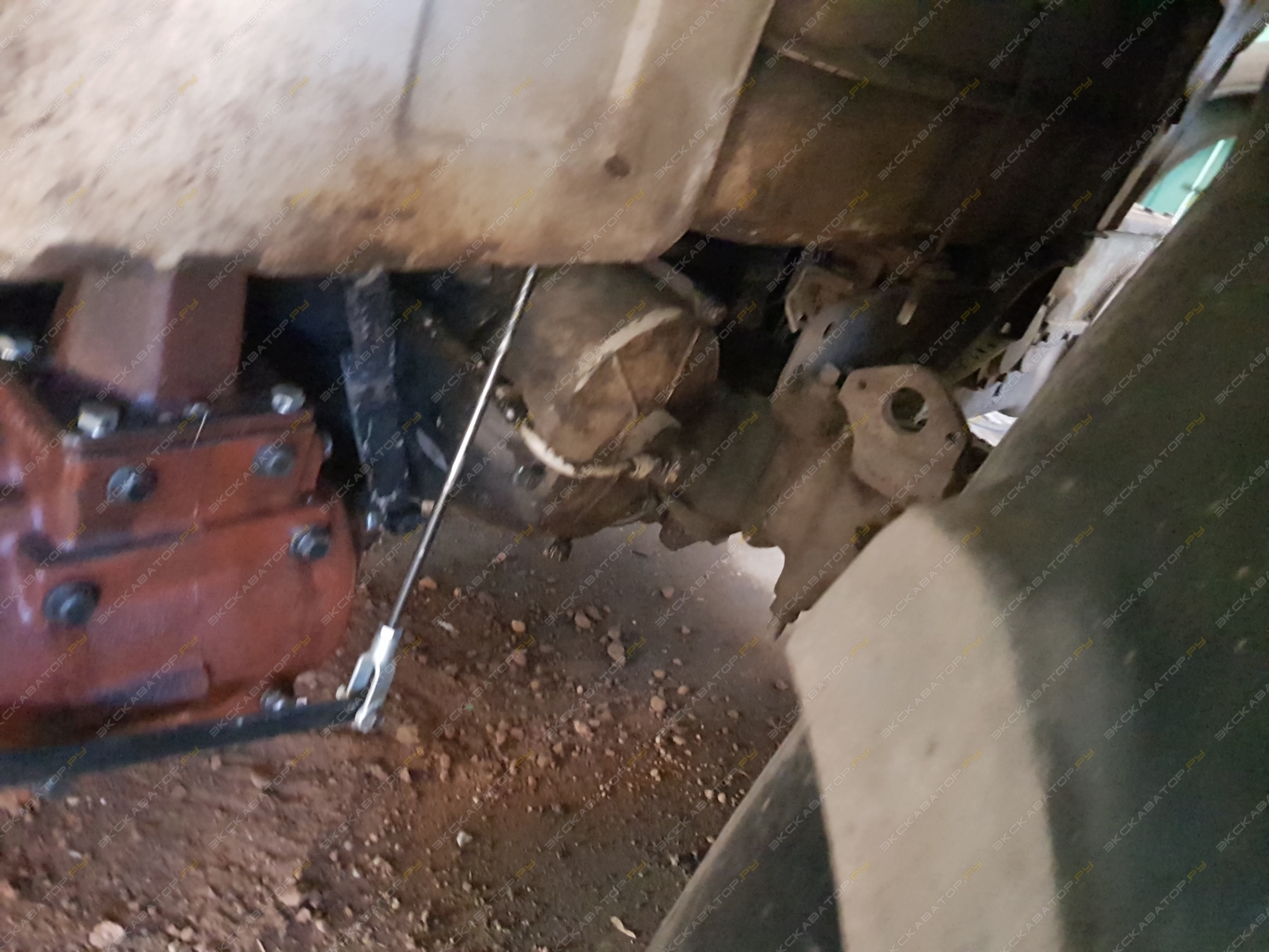 Грунторез Траншеекопатель Экскаватор с Барой [3]