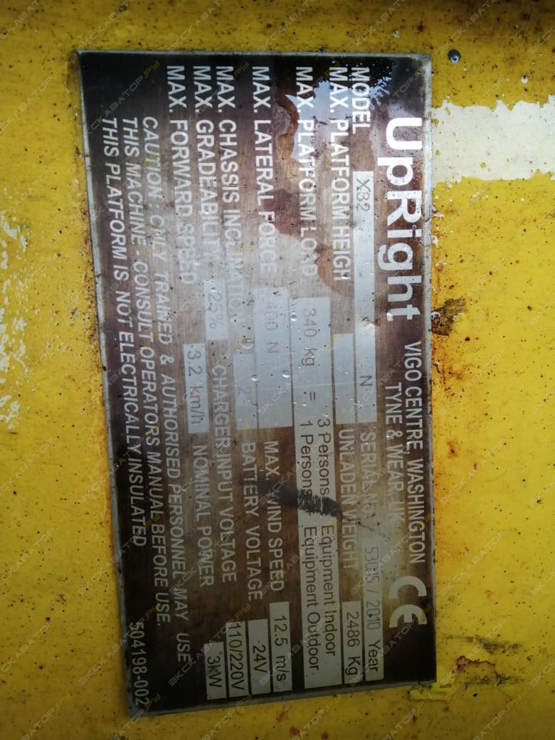 UpRight MX32 [8]