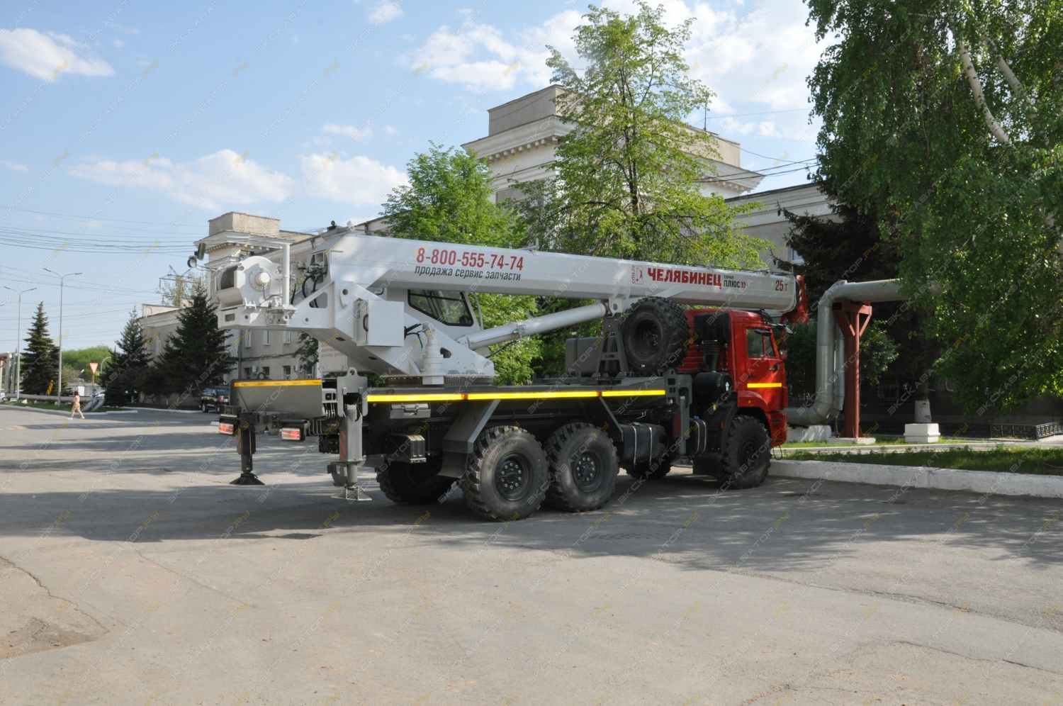 стрела 31 метр КС-55732 на шасси КАМАЗ-43118 [1]