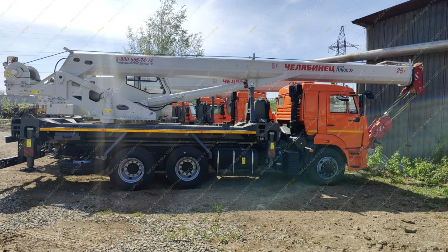 КС-55732 25 тонн 24,5 метра на шасси КАМАЗ-65115 [1]