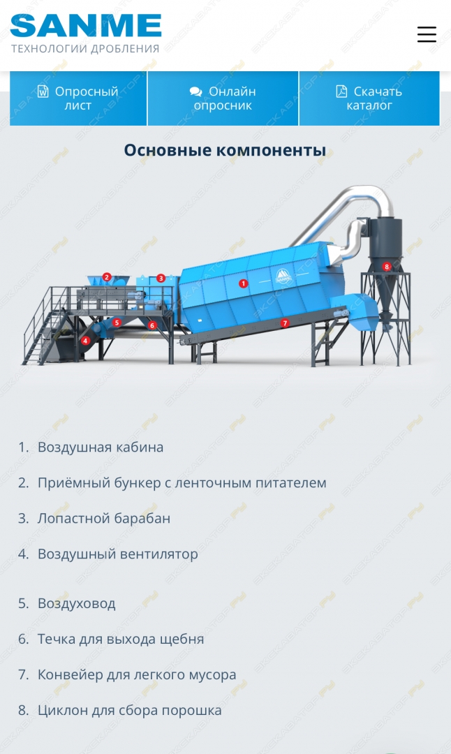 Установка воздушного удаления мусора из ТСО DAS100 [1]