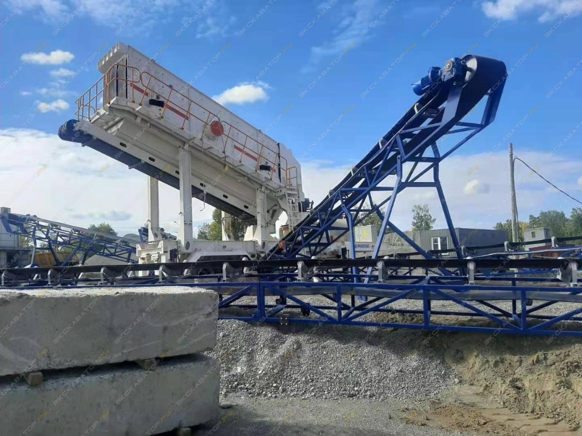 Мобильная ударно-центробежная дробилка РР4000VSI4S [1]