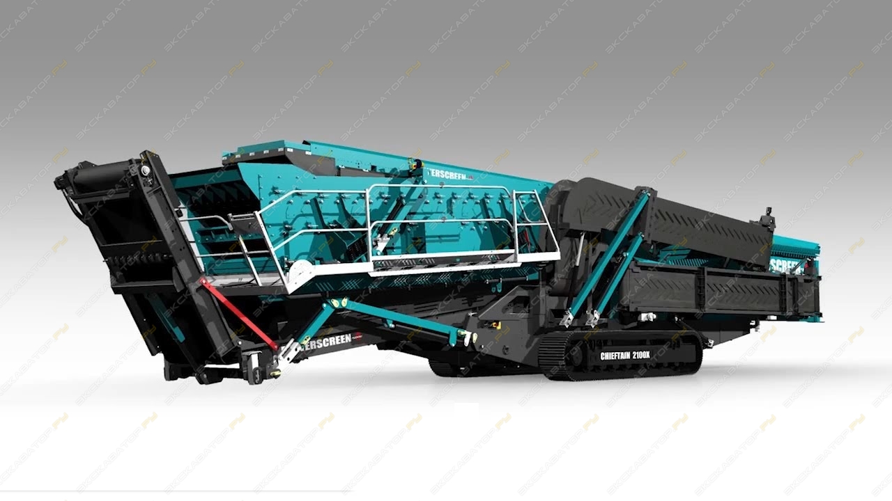 Powerscreen Chieftain 2100X track (3 Deck) [3]