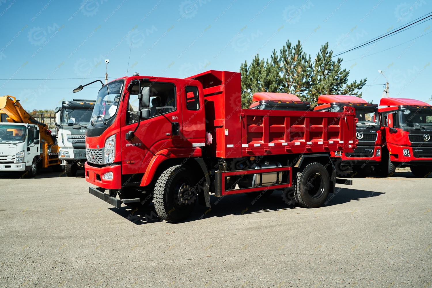 Hyundai HD 270 с задней разгрузкой [8]