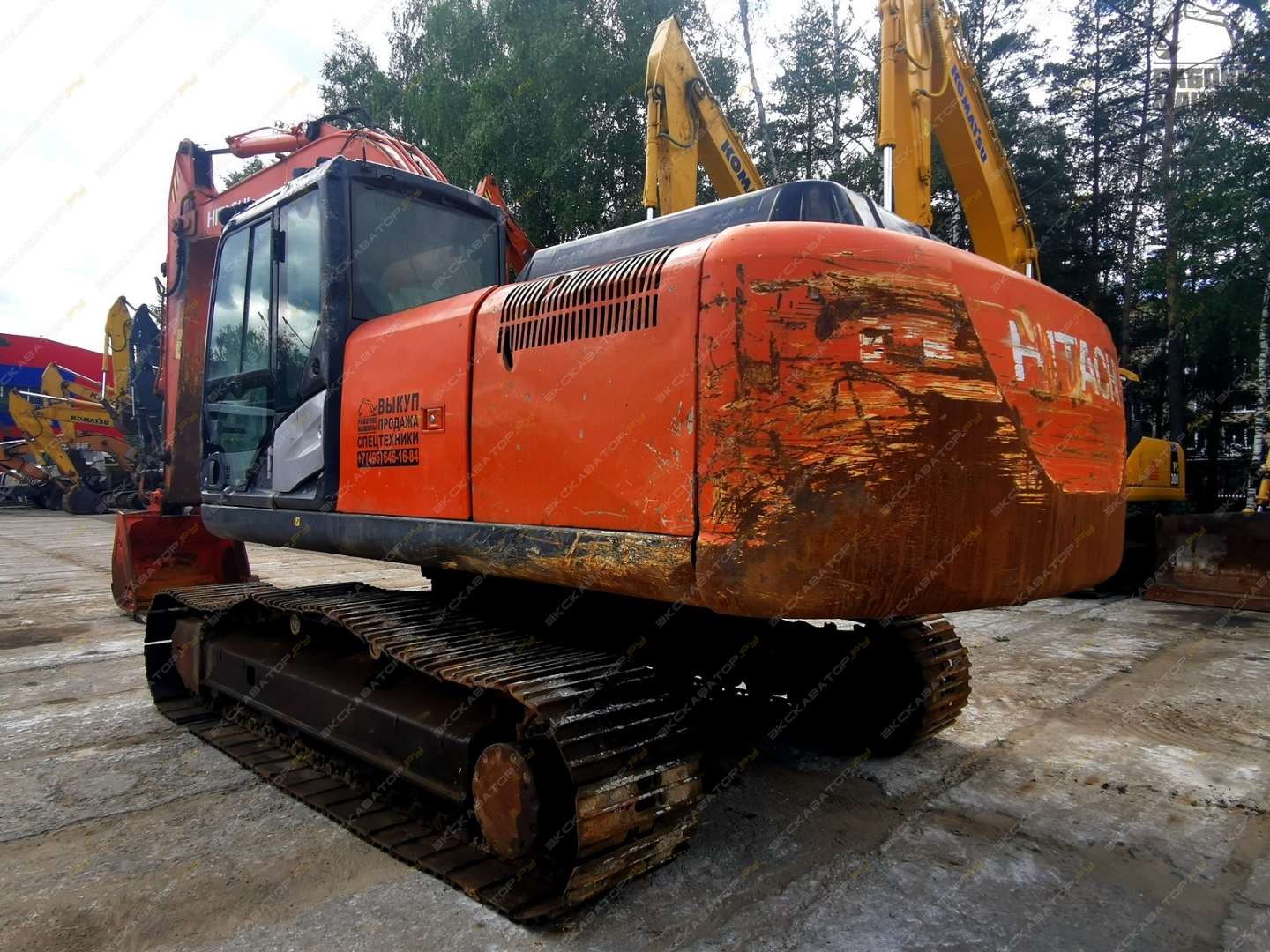 Hitachi ZX240-5G [15]