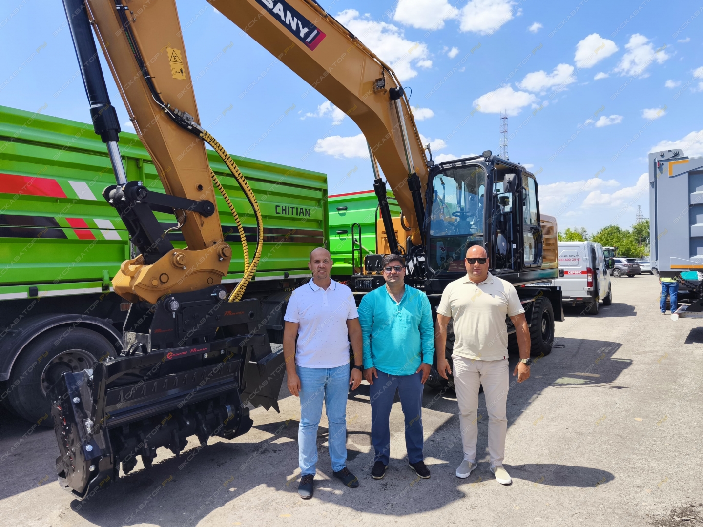 Sany SY215W [21]