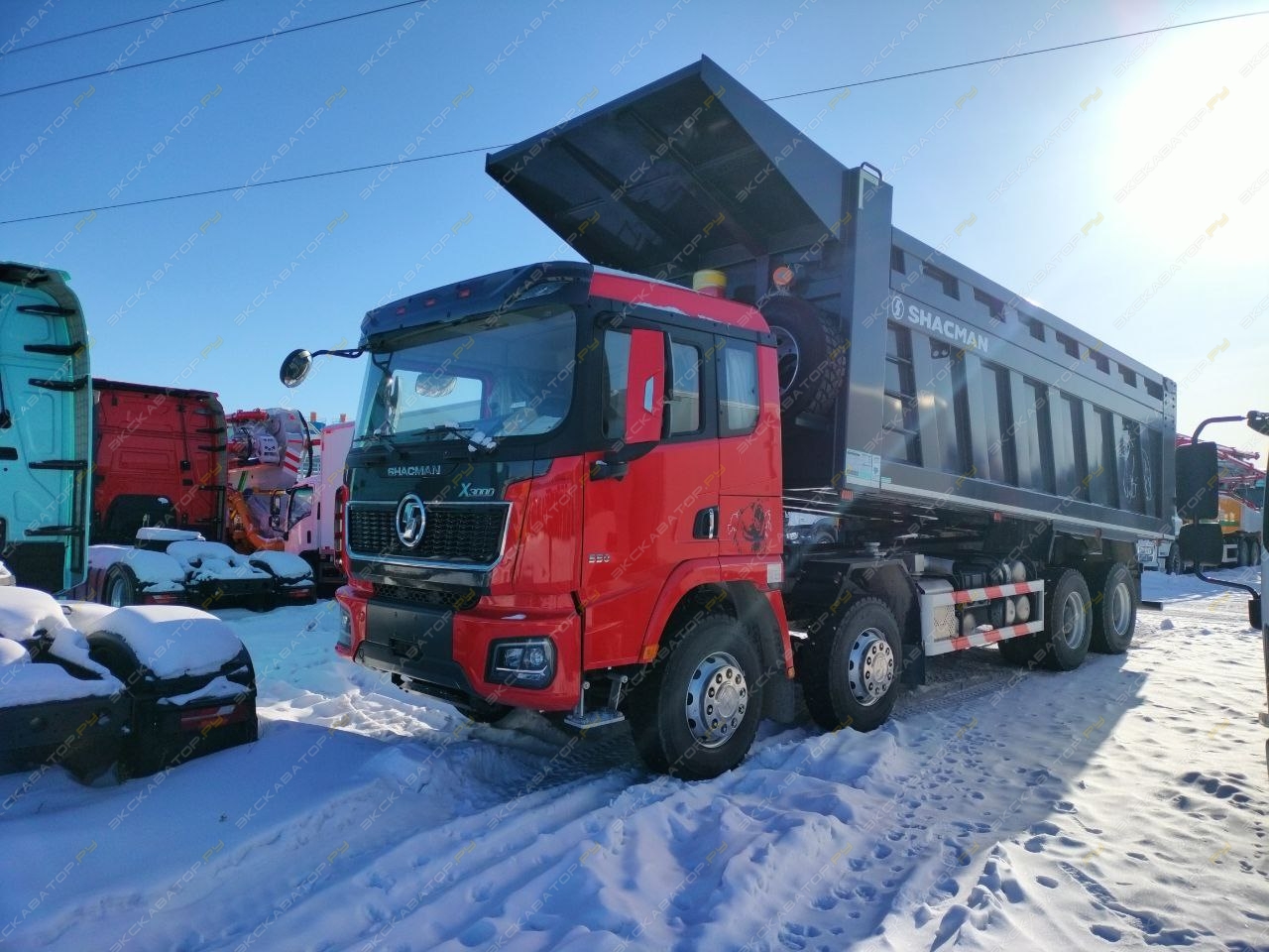 8х4 550 л.с. с козырьком [6]