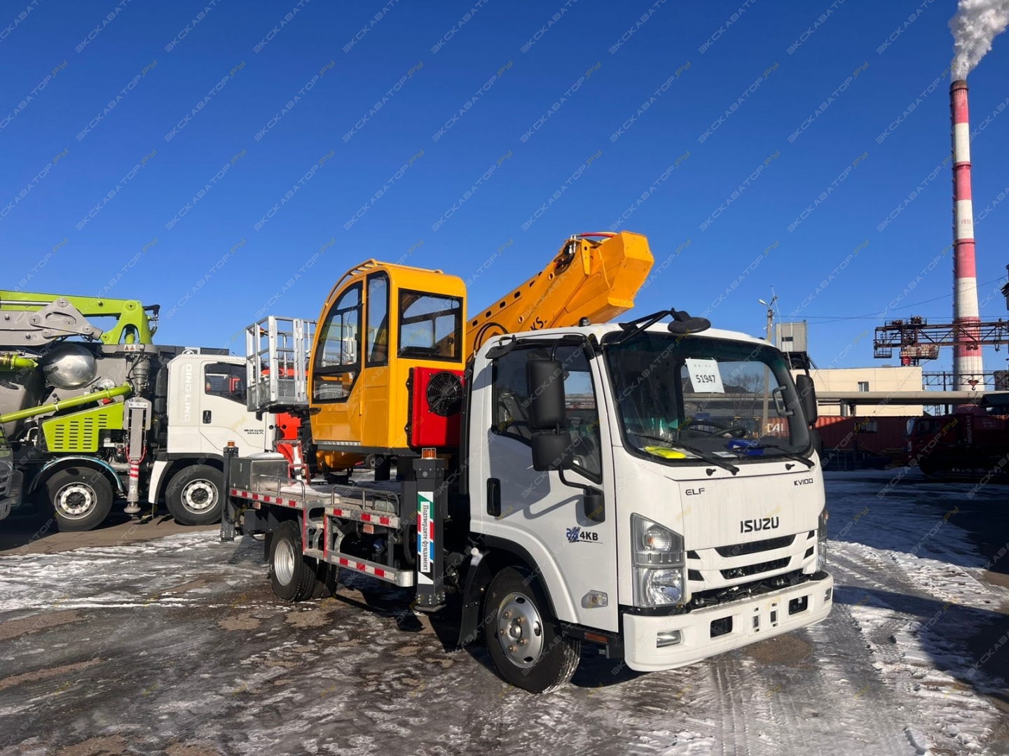 Isuzu Elf (автогидроподъемник) [2]