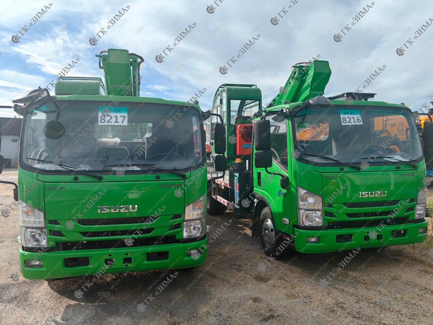 Isuzu Elf 5.2 (автогидроподъемник) [3]