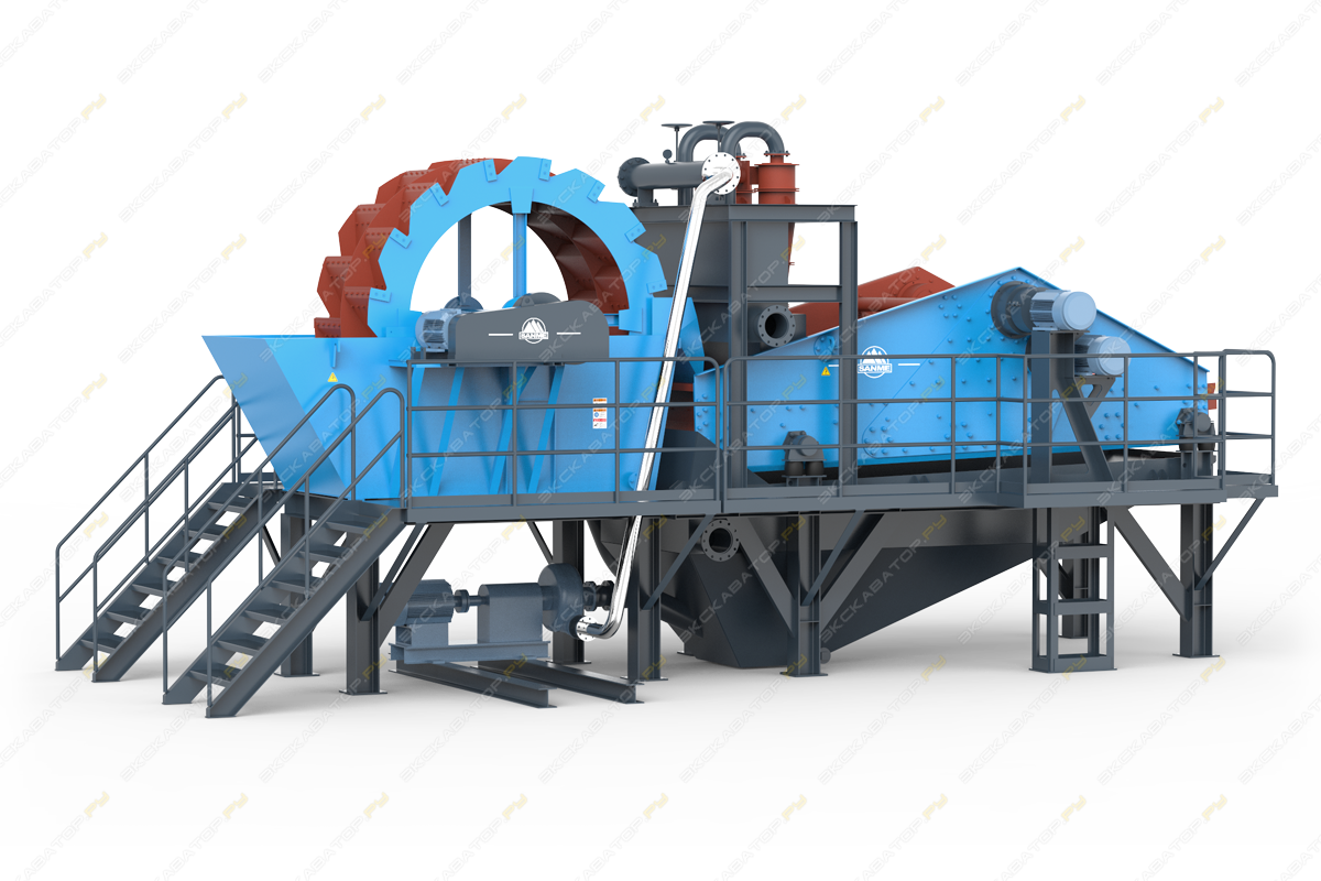Установка для промывки и обезвоживания песка XST200 [0]