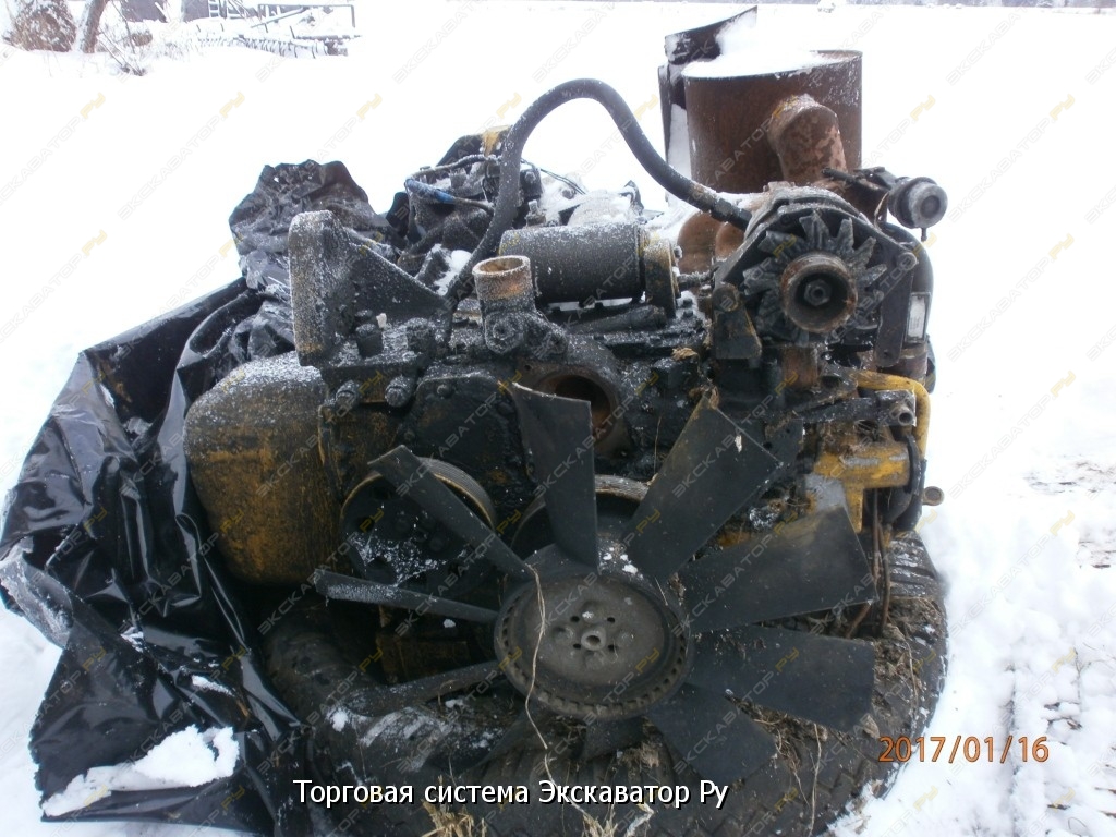 Двигатель KOMATSU SA4D102E-1 [2]