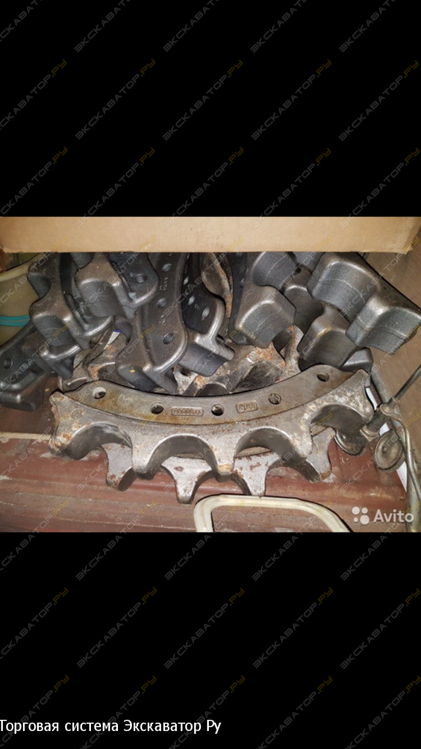 Caterpillar D6R сегменты комплект [1]