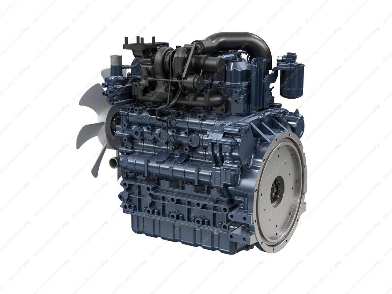 Двигатель Kubota V3307DI-T [2]