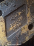 Направл. колеса, бокорезы ковша, фильтры на Komatsu PC220 [2]