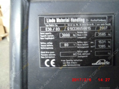 Linde E 30 [2]