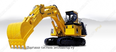 Komatsu PC2000-8 обратная лопата [3]