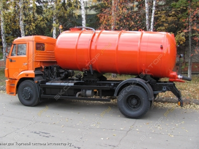 Оборудование ассенизационное v 8  на шасси КамАЗ-43253 [1]