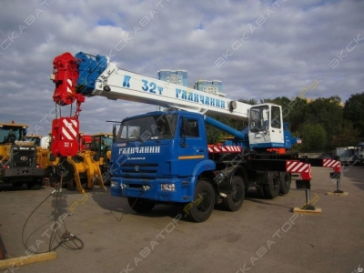 Галичанин КС-55729-1В шасси КамАЗ-6540 (8 х 4) [0]