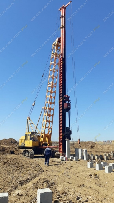 Копровая установка на базе монтажного крана ДЭК-321 [0]