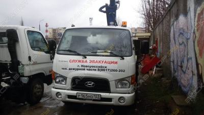 Hyundai HD-78 (сдвиж. платф. и КМУ) [4]