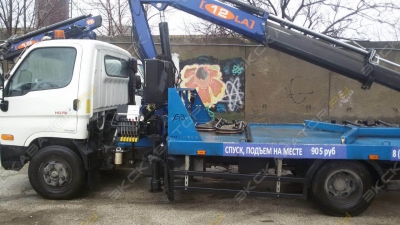Hyundai HD-78 (сдвиж. платф. и КМУ) [1]