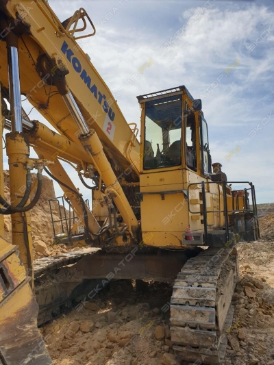 Komatsu PC1250-7 обратная лопата [3]