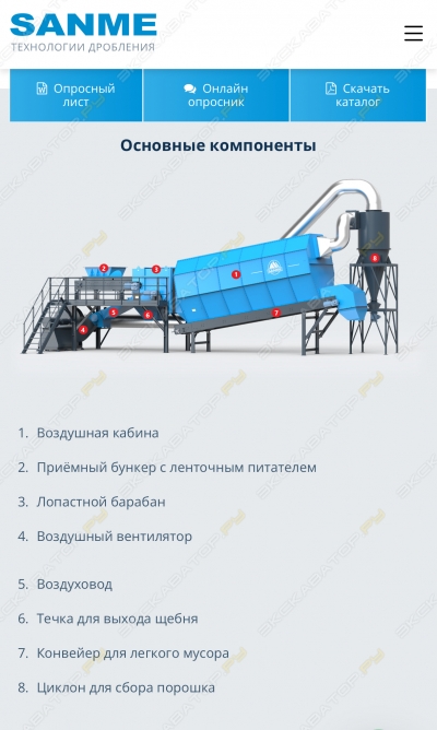 Установка воздушного удаления мусора из ТСО DAS100 [1]
