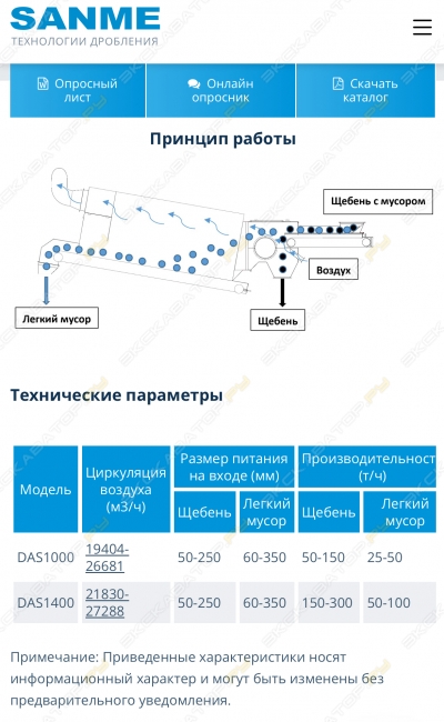 Установка воздушного удаления мусора из ТСО DAS100 [3]