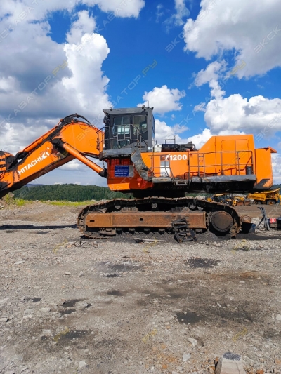 Hitachi EX1200 обратная лопата [1]
