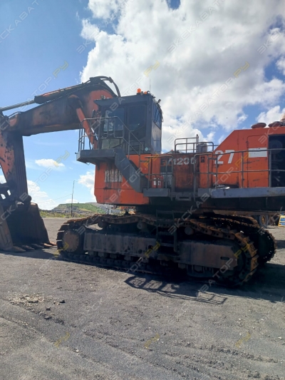 Hitachi EX1200 обратная лопата [3]
