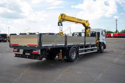 C180LS КМУ HYVA SK-6.3 + борт 7,5м [4]