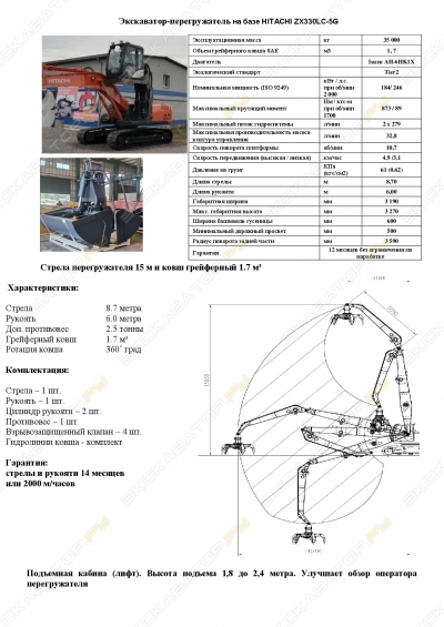 Hitachi ZX330-5G [2]
