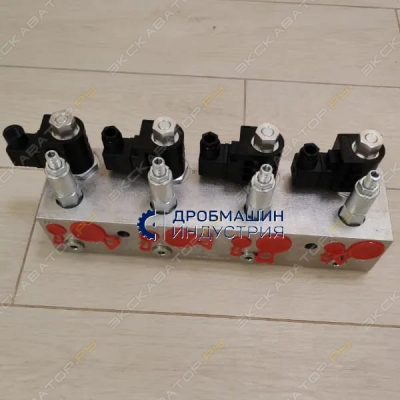 Блок отводного коллектора HV8501 к дробилке Extec c10/12
