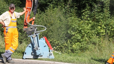 Гидравлическая фреза Rockwheel