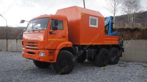 ГПА Камаз 5350 с КМУ ИМ 50 2015 г.в. 2
