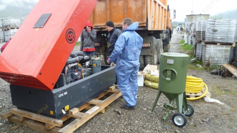 Дизельный компрессор Chicago Pneumatic CPS 185